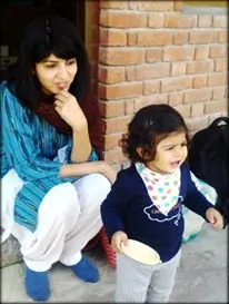 Sheeba and Tara at office-sep 2014