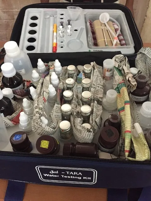 The Jal Tara water testing kit